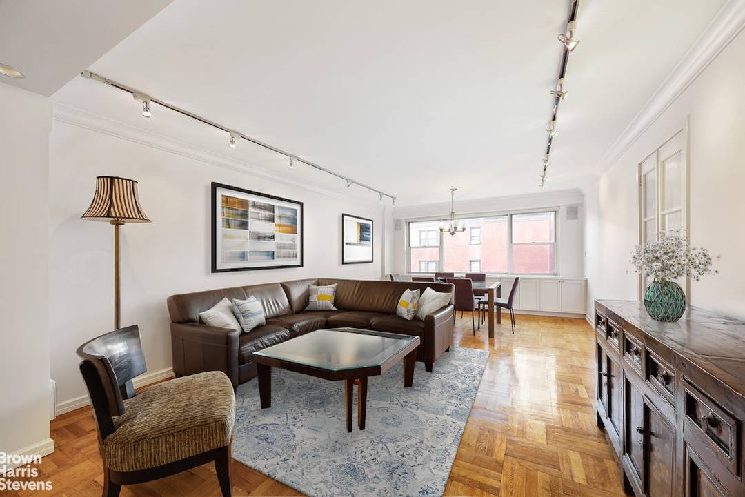 In the Heart of the UES Offering approximately 1, 050 square feet of living space, this spacious two bedroom, one and a half bathroom residence with an in unit washer ...