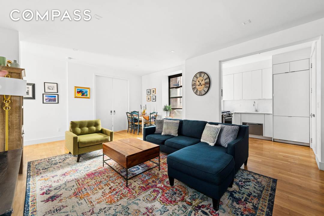Meticulously renovated, this Pre War three bedroom, two bath home on Riverside Drive on the Upper West Side offers a refined blend of style and functionality.