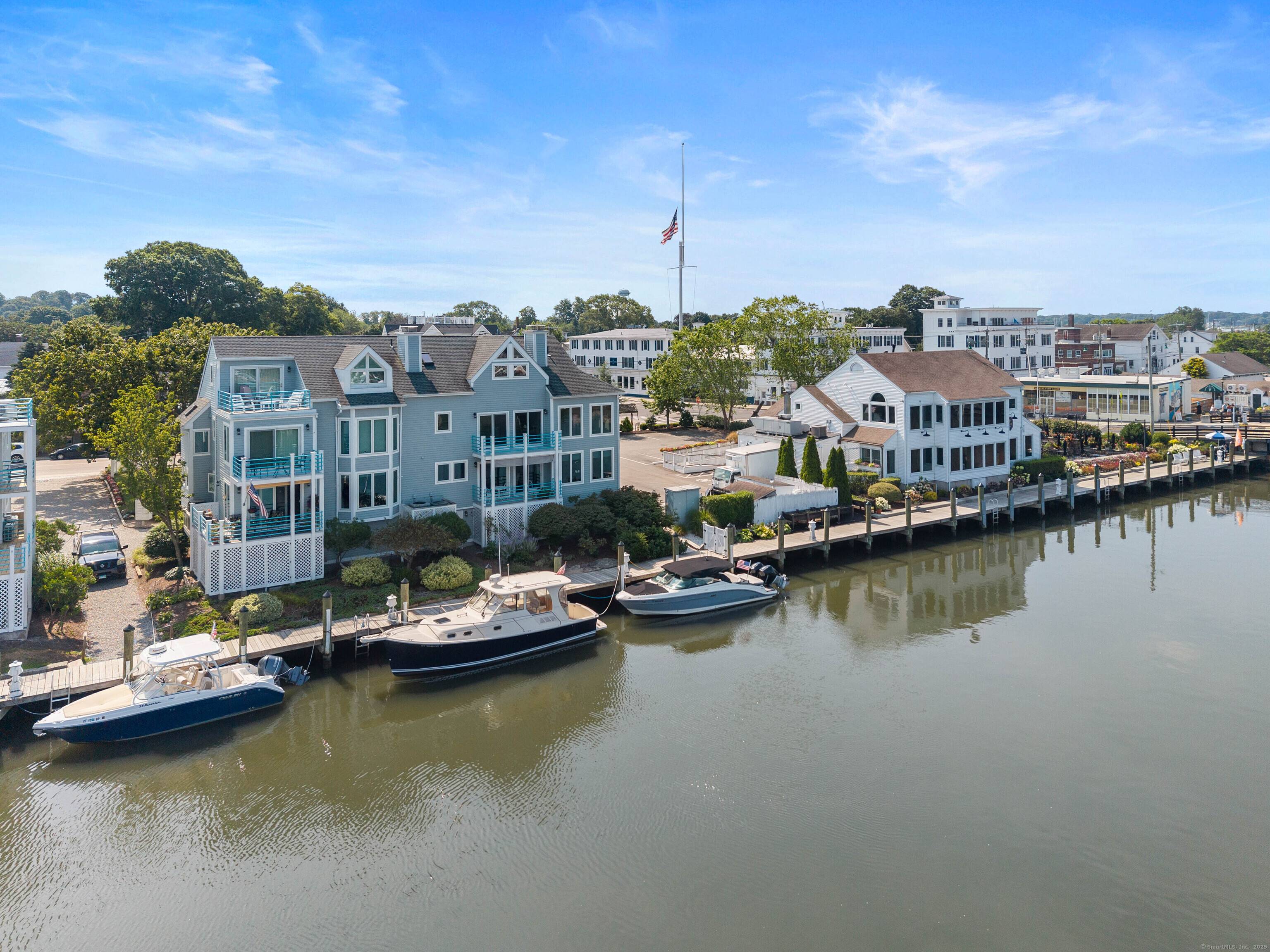 Great opportunity to own an amazing Condo right on the Mystic River in the heart of downtown Mystic.