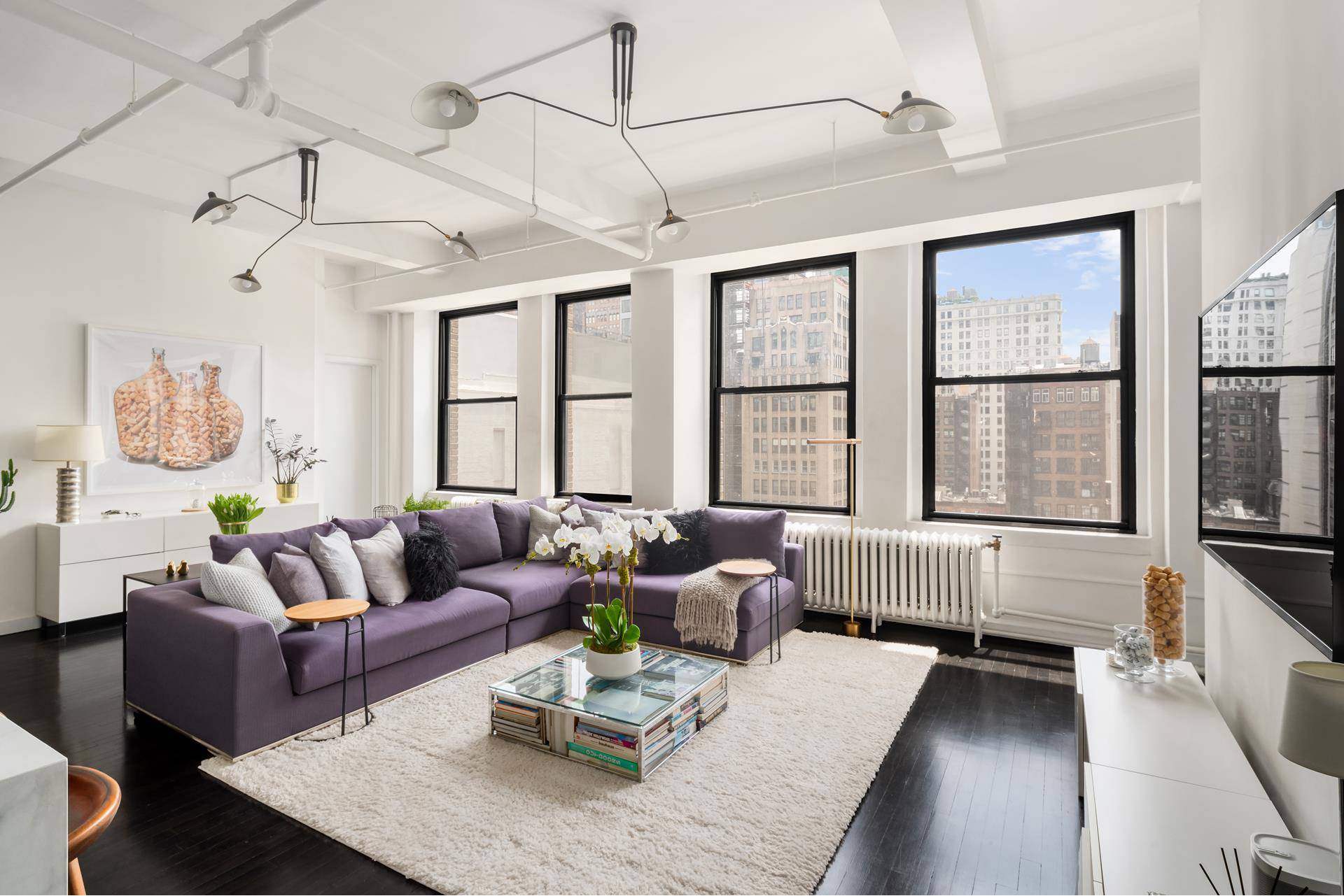Welcome home to 11 West 30th Street, Apartment 10F, a unique gem in the heart of Nomad !