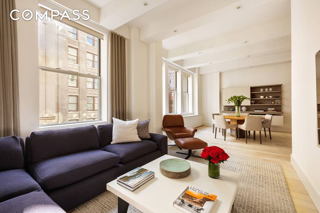 Flatiron loft with an immaculate turnkey renovation.