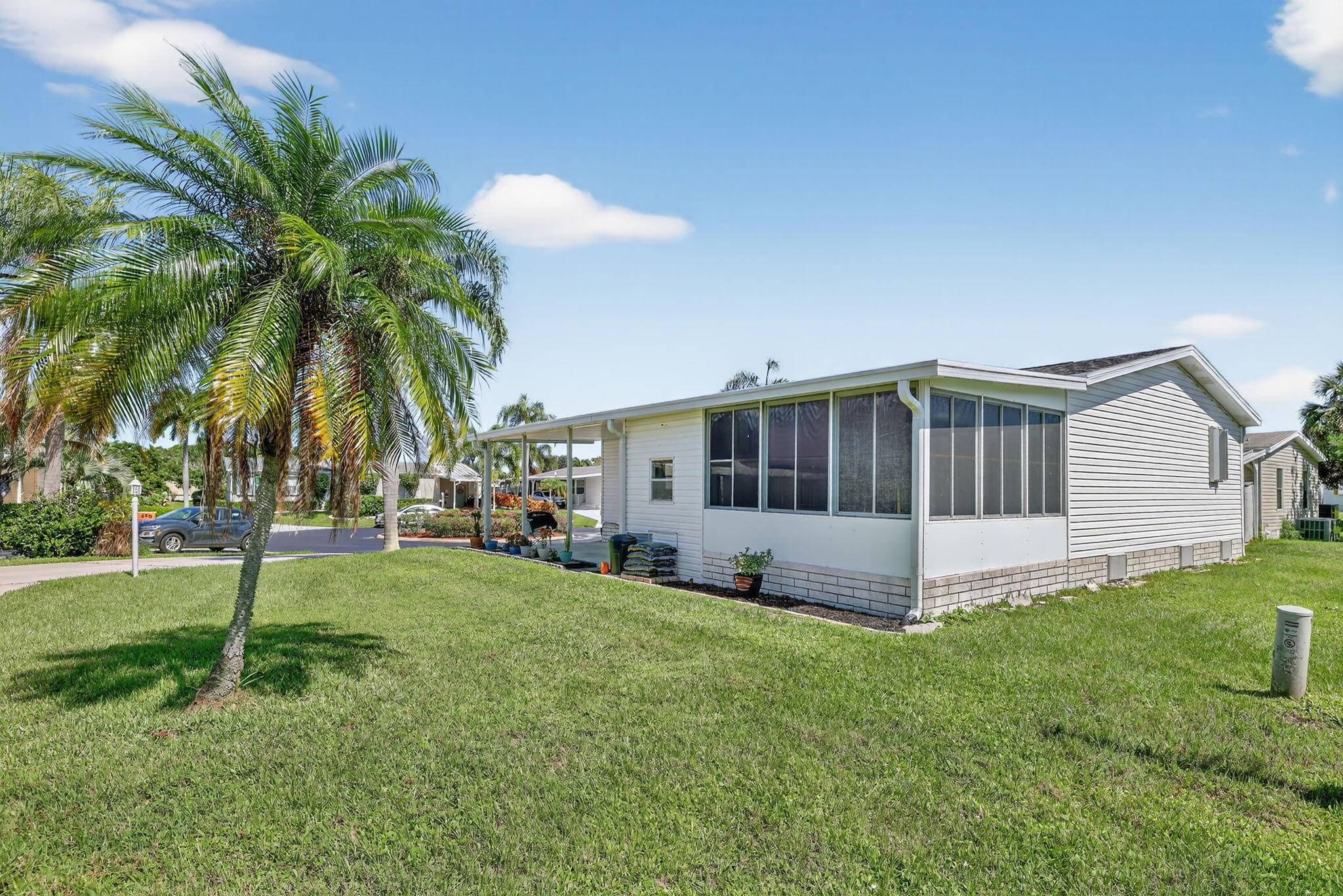 Elegantly remodeled 2bed 2bath home tucked away on a quiet cul de sac in a desirable 55 community.