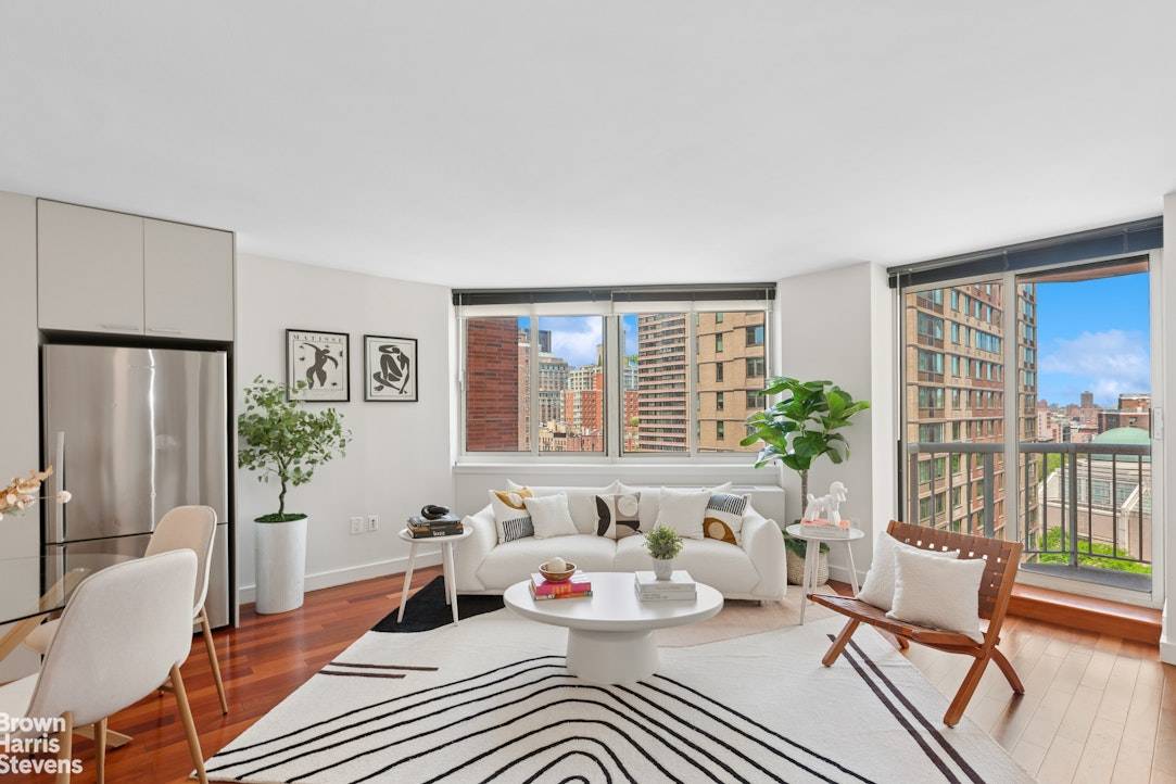 Welcome to this sun drenched, 2 bedroom, 2 bathroom condominium residence on the Upper East Side.