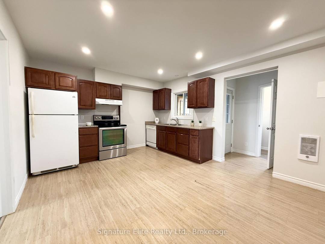 Main Floor 1 Bedroom unit, Private Yard, Private Laundry, Private access to large unfinished basement, perfect for an office, gym or extra living room space.