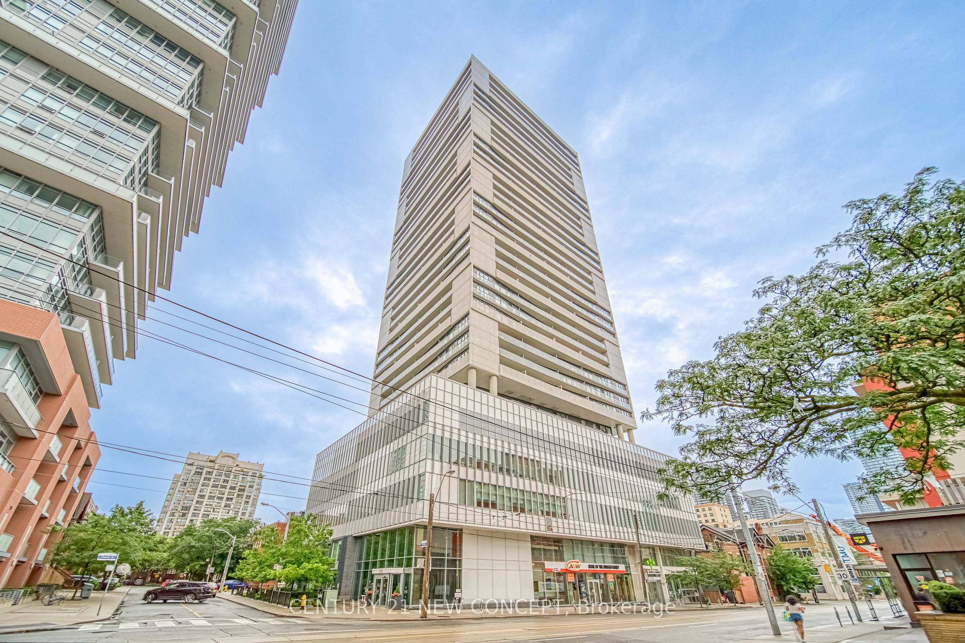Tridel Alter Condo, One Bedroom Den, Open Concept, 9' Ceiling, Floor To Ceiling Windows, Modern Kitchen W Built In Appliances And Quartz Countertop.
