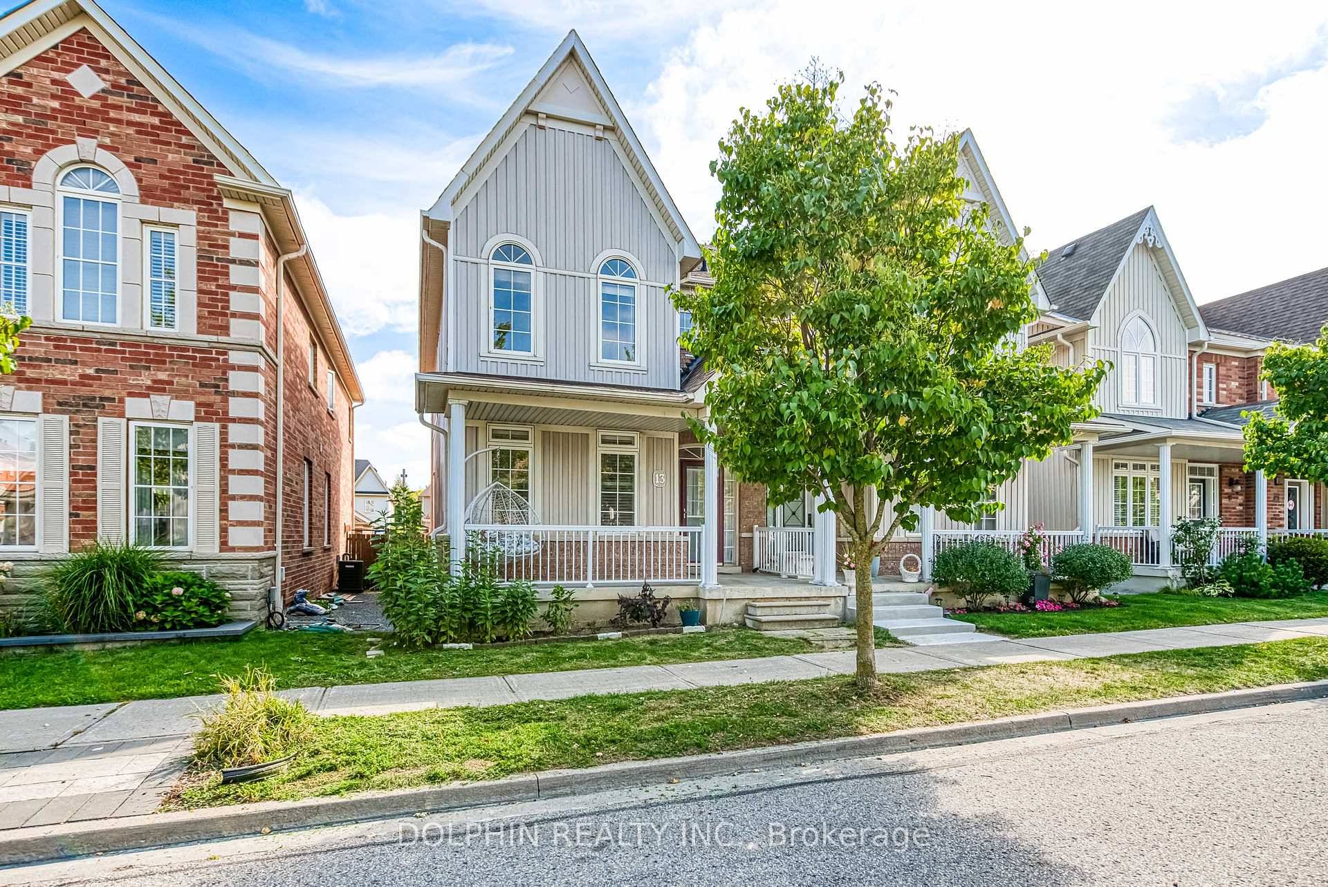 Rarely Offered Freehold Two Floor Semi Detached Home With Double Car Garage In Markham Upper Cornell !