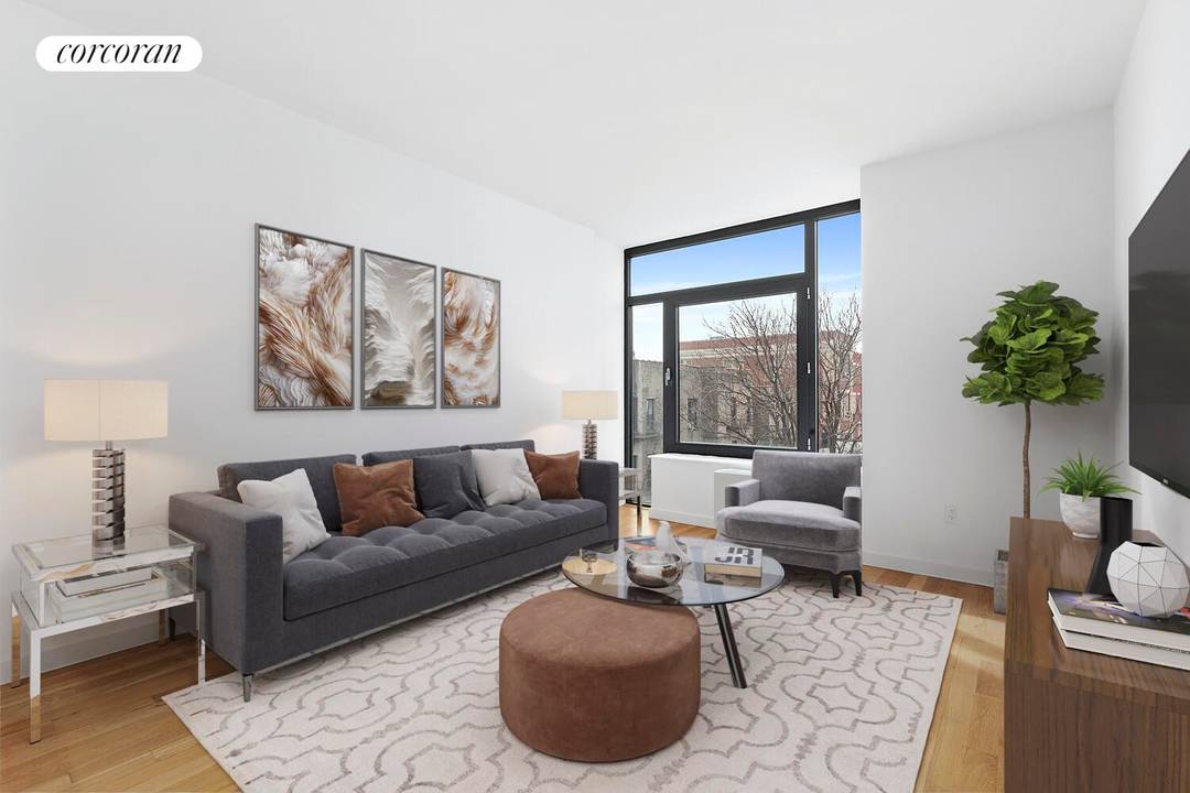 Make Williamsburg your home with this spacious one bedroom apartment that offers tons of natural light and open views !