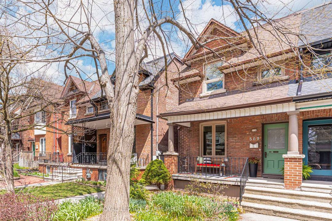 Home Sweet Home ! This beautifully maintained semi detached home sits on a quiet, tree lined street in the heart of vibrant Dovercourt Village, showcasing standout curb appeal.