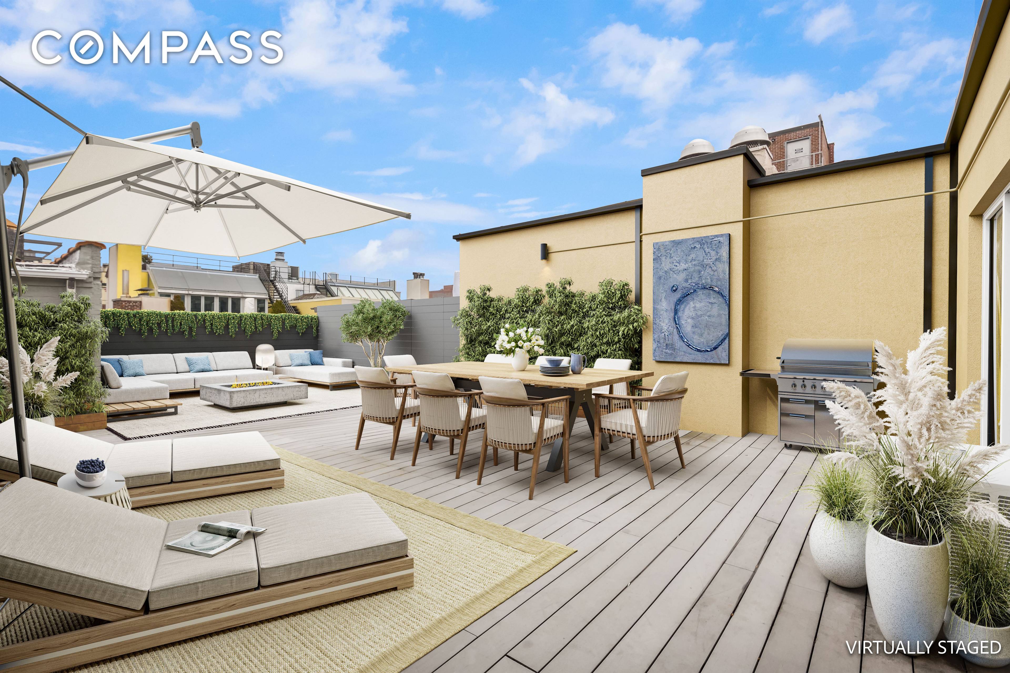 EXCEPTIONAL LARGE TERRACES AMAZING SPACE awaits for you and your Architect to CREATE one of a kind spectacular loft.
