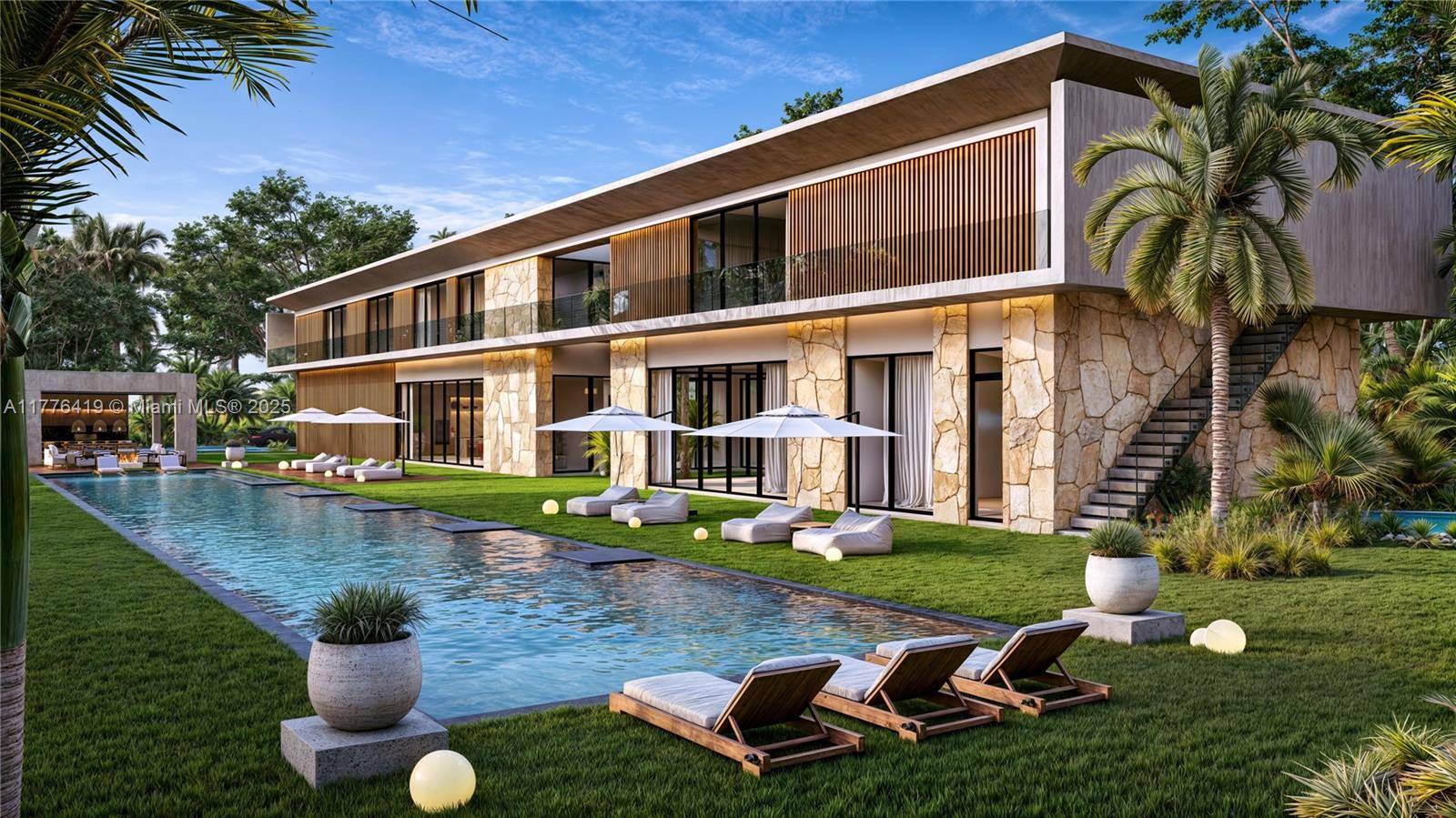 Step into Villa Straordinaria, a modern masterpiece set on a lush 1 Acre lot in coveted Ponce Davis.