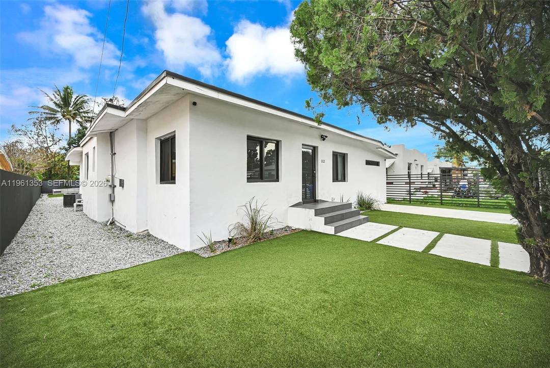 Stunning fully gut renovated 4BR 3BA home with permits throughout.