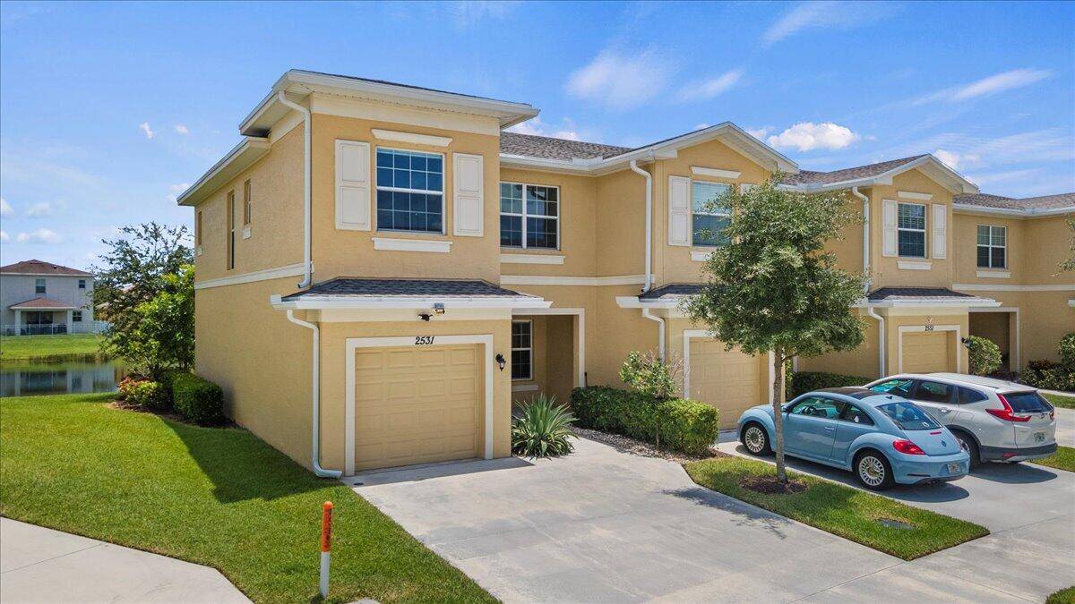 Beautiful Waterfront corner Townhouse with good outside space.