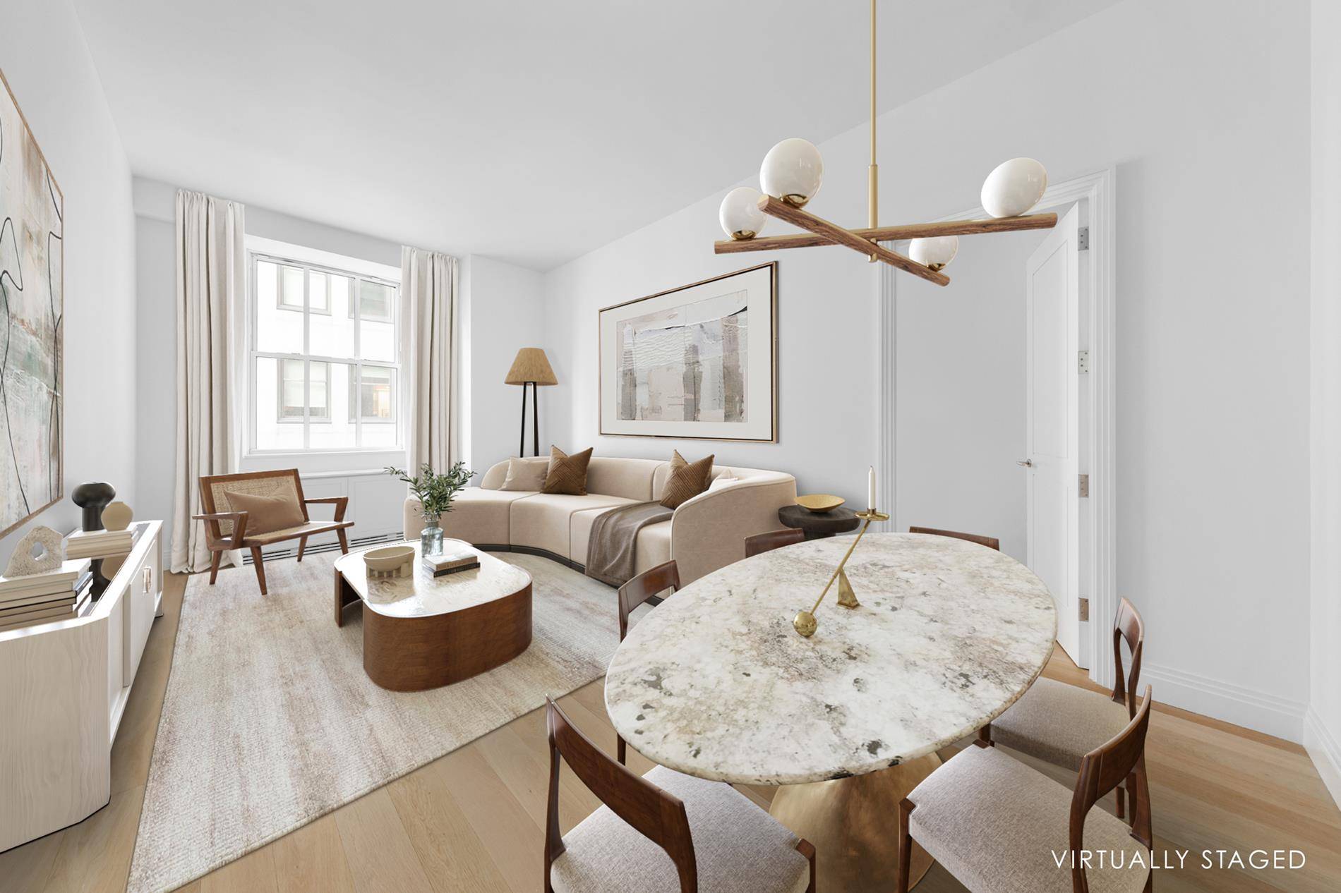 Move In Ready ! Residence 1208 is a 775 SF, spacious one bedroom layout within One Wall Street.