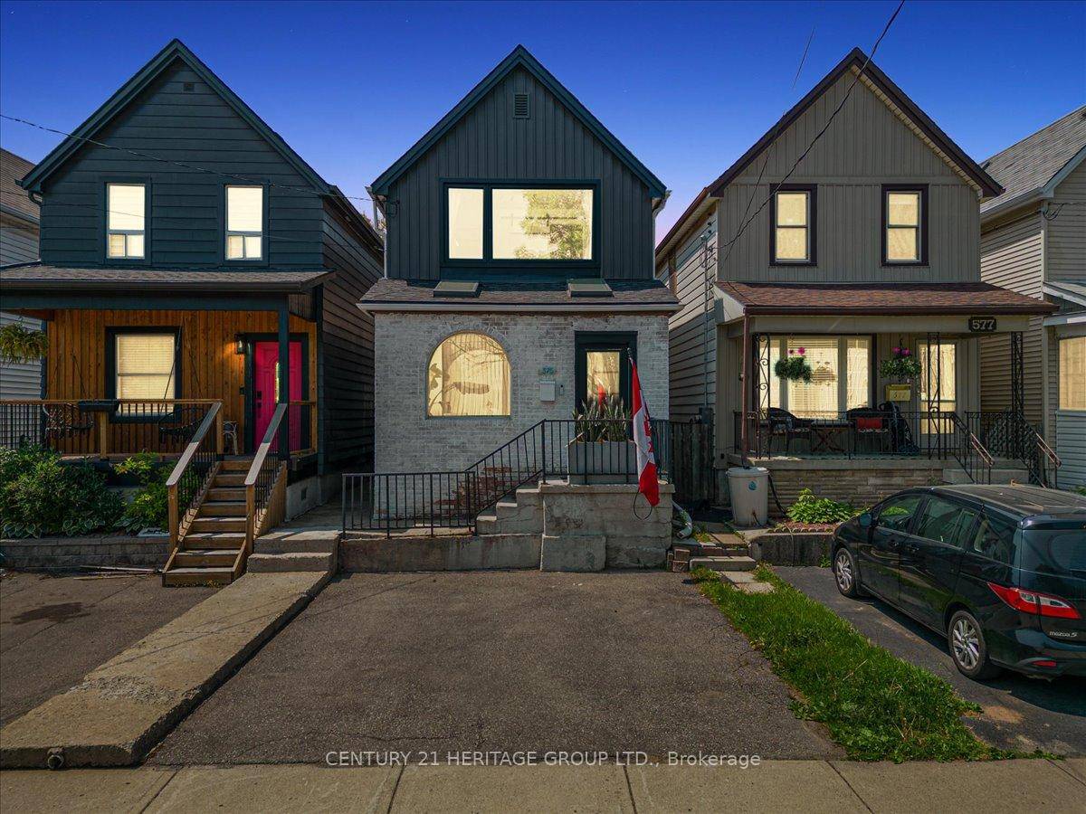 Welcome to 575 Mary Street, a stunningly unique property steps from the waters edge in the north end of Hamilton, where a tight knit family transformed a house into a ...