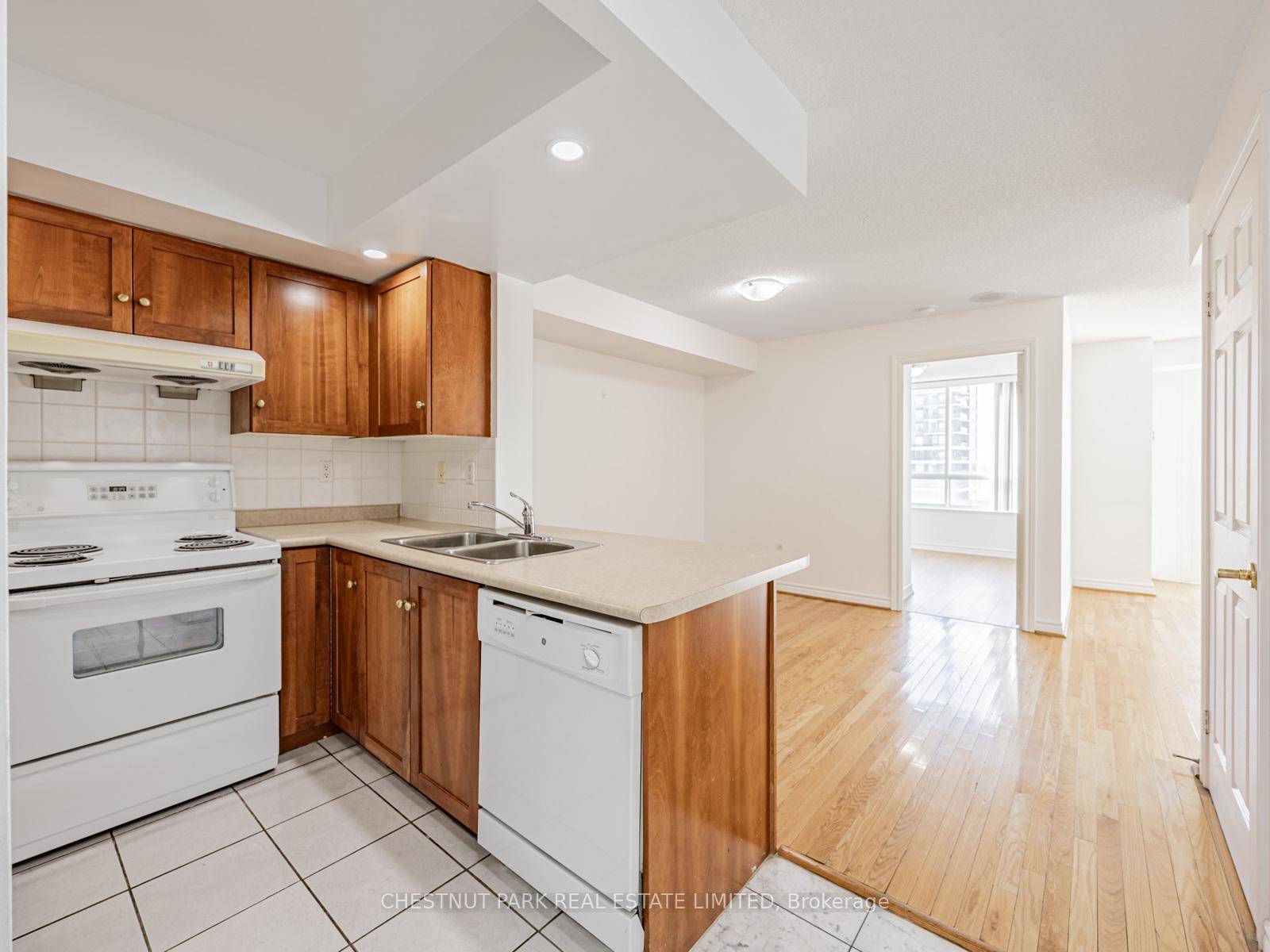 Tridel quality built, large 2 bedroom, 2 bathroom suite with a balcony, ensuite laundry, parking, locker and fabulous amenities.