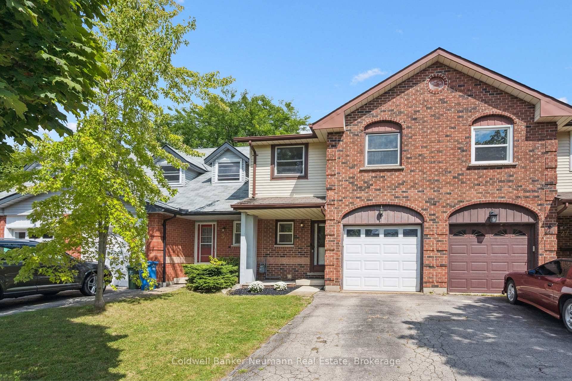 You'll be impressed with this well cared for three bedroom freehold townhouse, freshly painted and featuring updated flooring throughout.