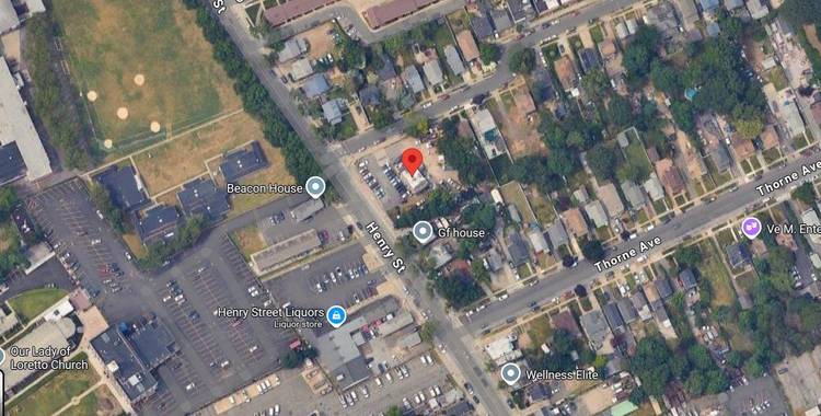 This huge corner plot on a busy street is available for a long term lease.