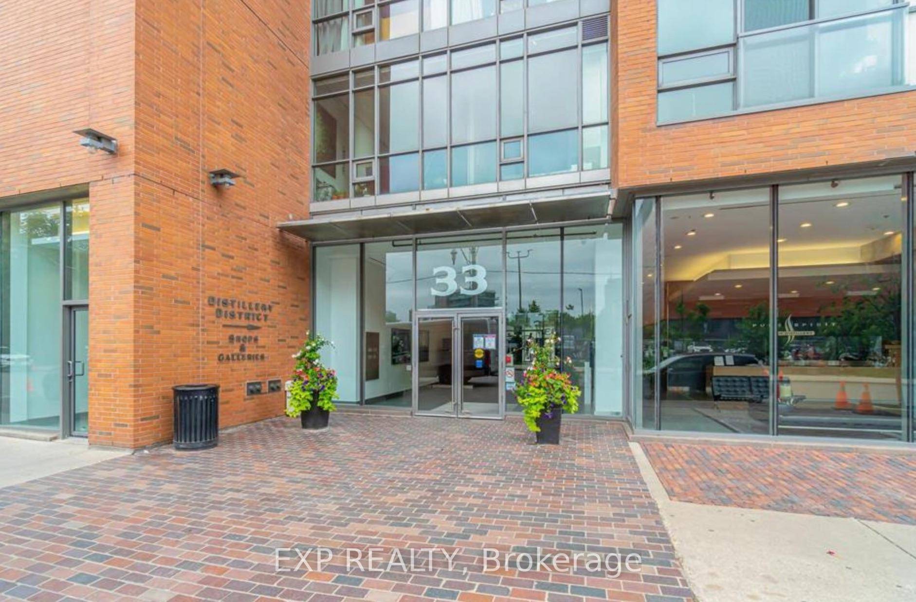 Experience luxury living in the heart of the Distillery District with this stunning 597 sq.