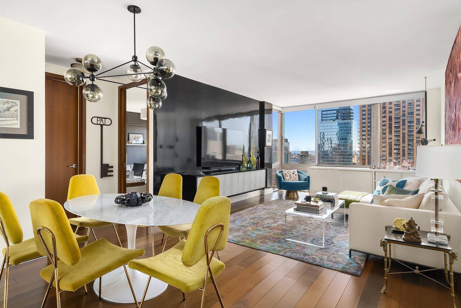 Come experience breathtaking views from every window in this spacious, high floor, renovated split two bedroom, two bathroom home in the highly coveted Park Millennium Condominium.