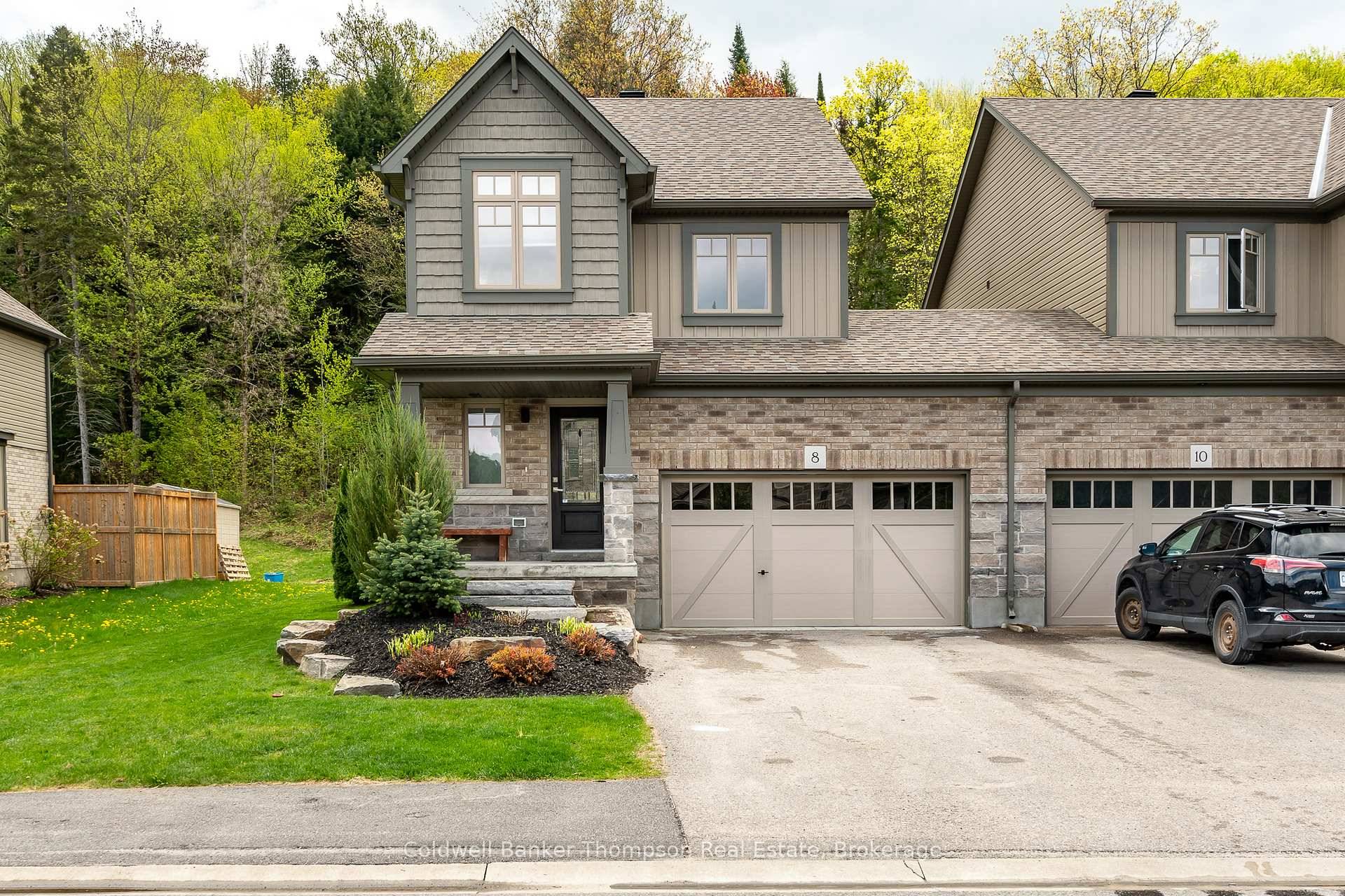 This stunning end unit townhouse in Brookside Crossing offers the best of freehold ownership with no condo fees.