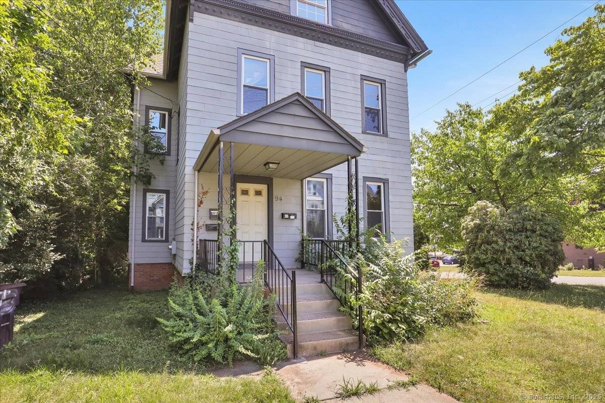 Recently renovated 2 family property on a corner lot at 94 Bassett Street in New Britain, offering a turn key investment opportunity.