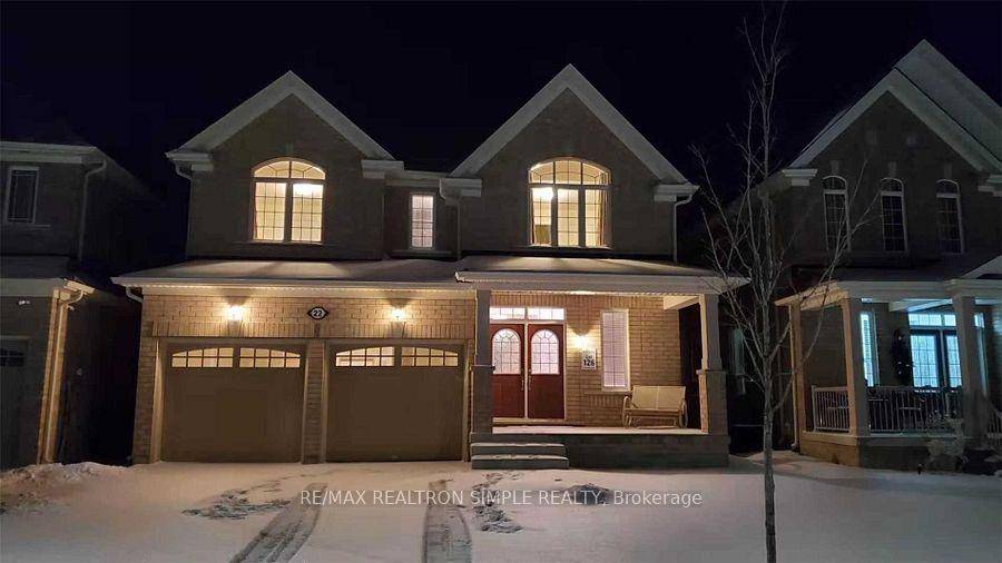 Spacious detached 4 bedroom, 4 bath home with an unobstructed backing.
