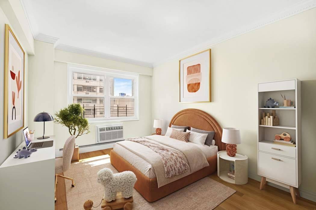 Seize this exceptional opportunity to own a sophisticated three bedroom, two bathroom condominium in one of the few full service buildings on historic Sutton Place.