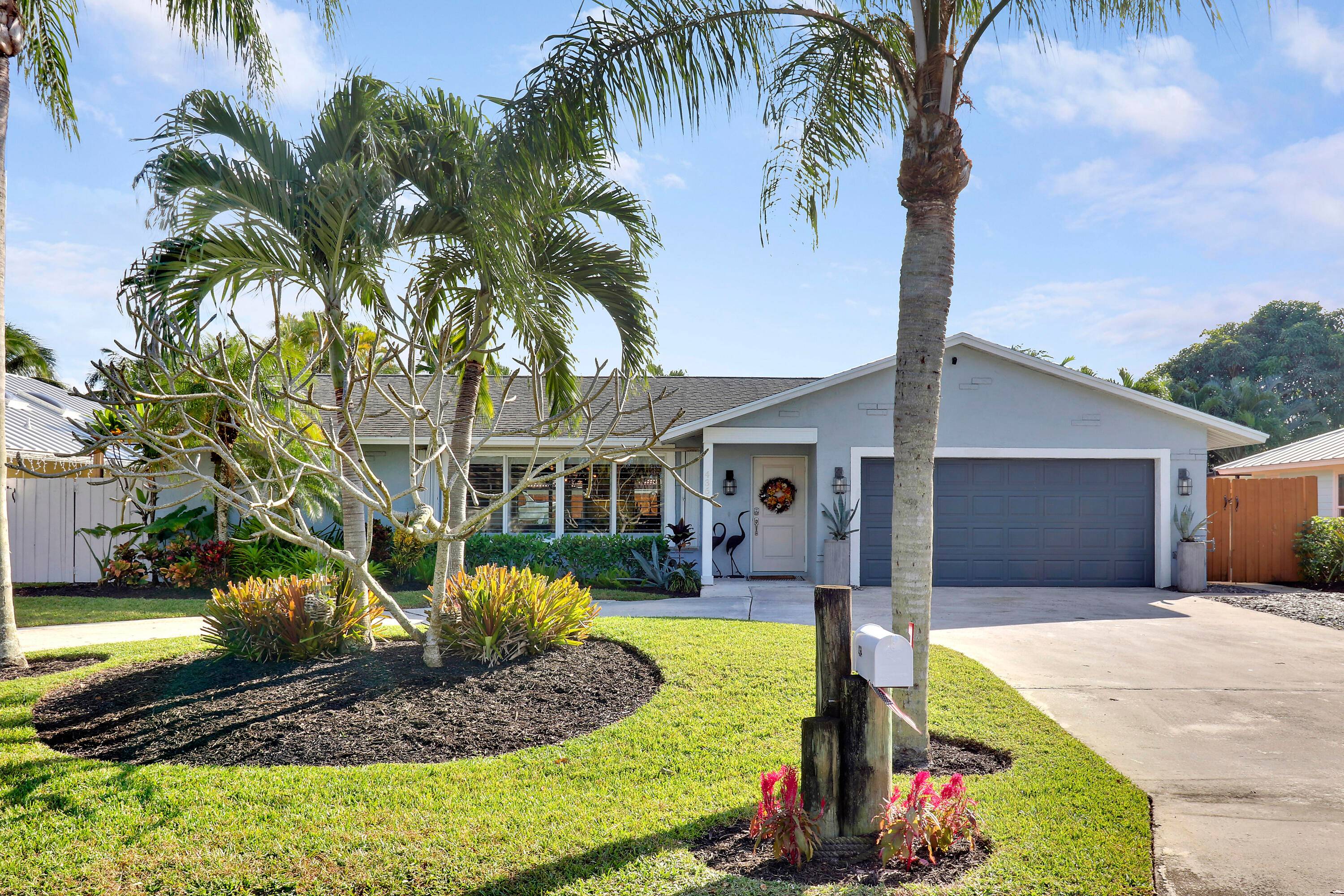 Newly offered pool home in the highly sought after non HOA community of Garden Woods.