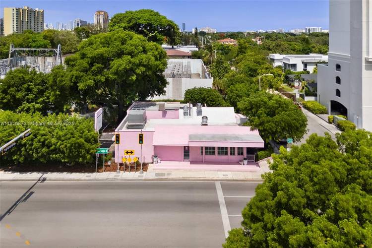 Exceptional opportunity to purchase a prime redevelopment site just steps from Coral Gables on a corner lot.