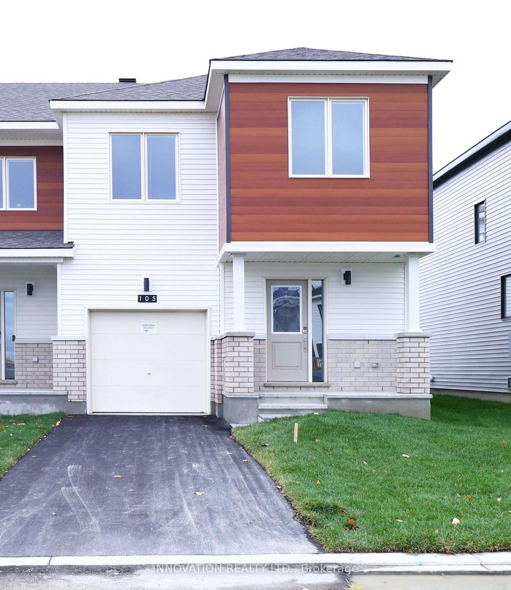 AVAILABLE IMMEDIATELY Beautiful and spacious, brand new Corner Townhouse in the desired Mattamy's Northwoods community.