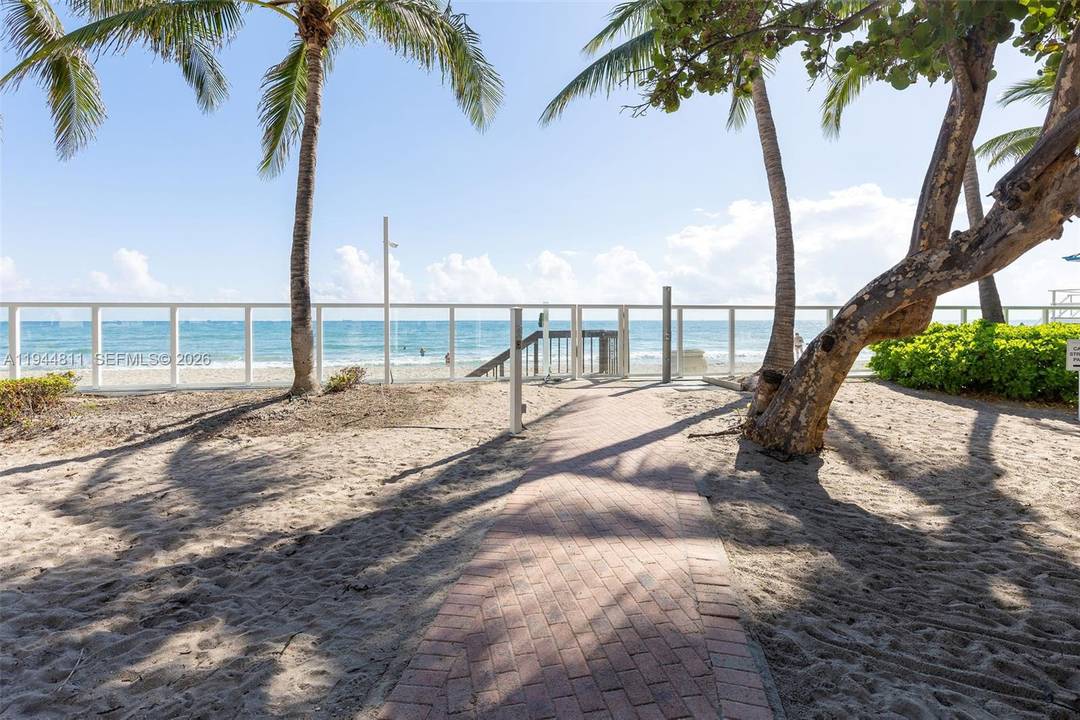 Beautiful corner 2 bedroom, 2 bath residence located at the desirable Residences on Hollywood Beach.