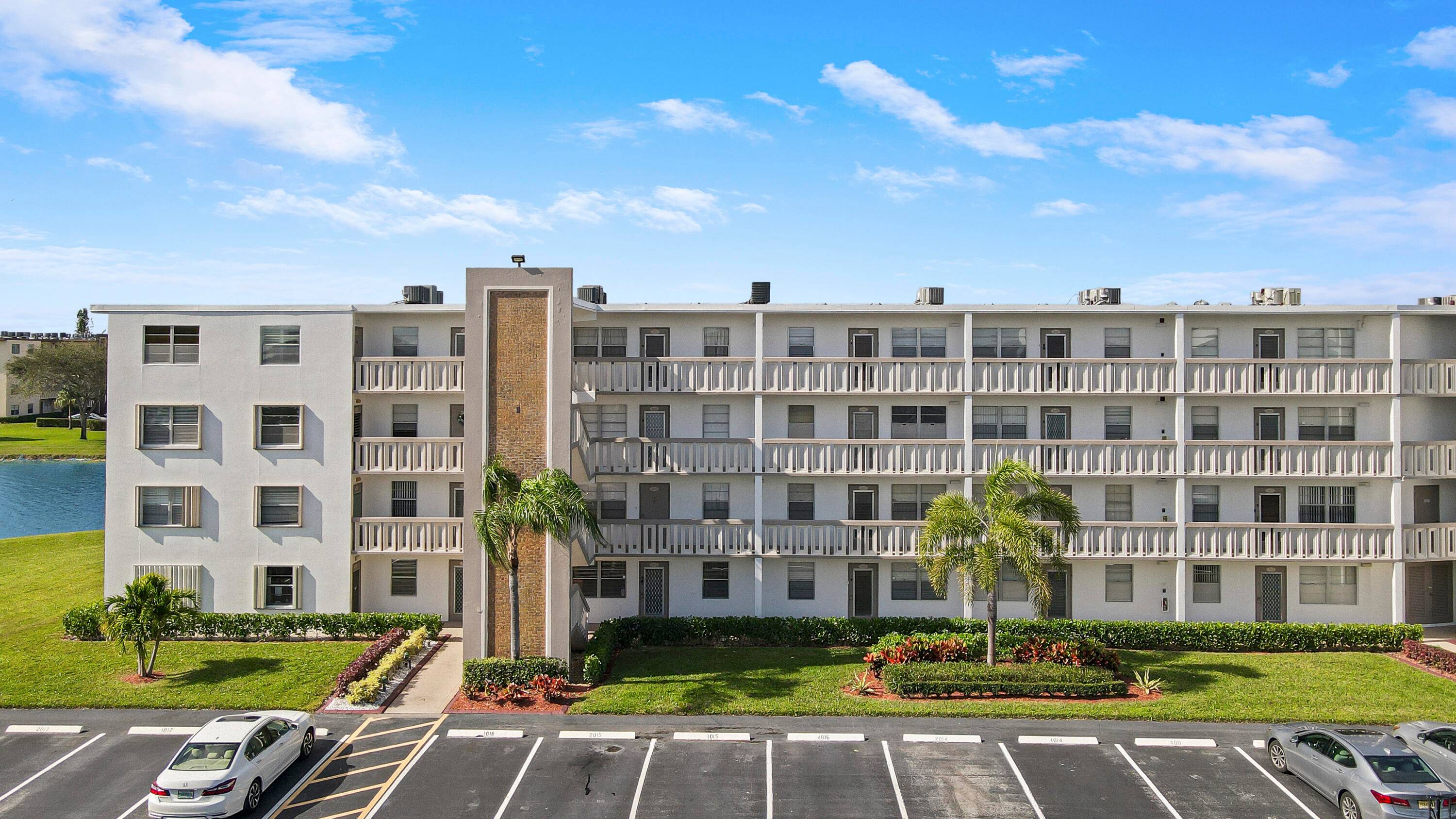 Rarely available 1st floor unit in a well maintained 55 community.