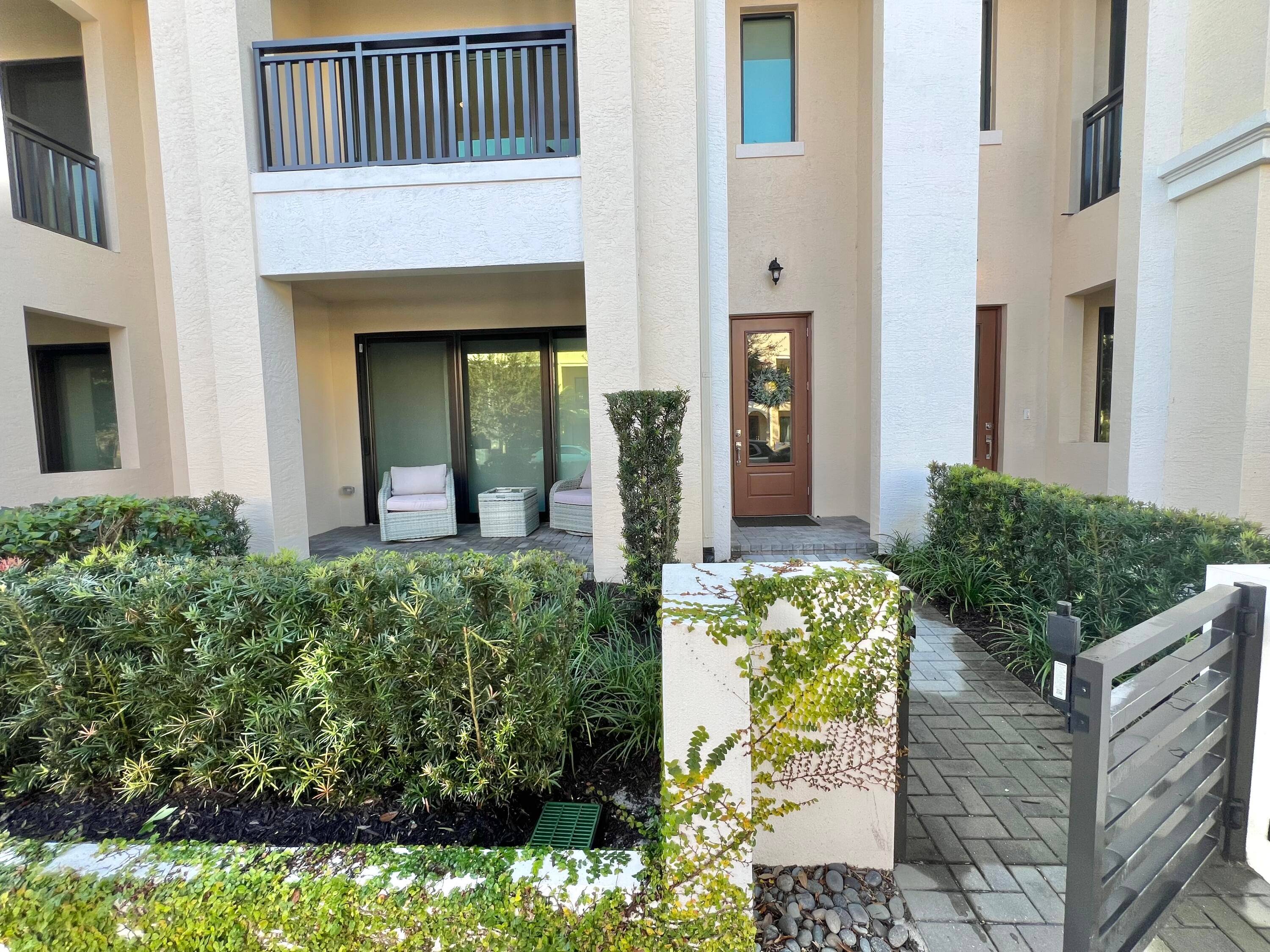 Meticulously maintained, semi furnished townhouse in the highly desirable Alton neighborhood.
