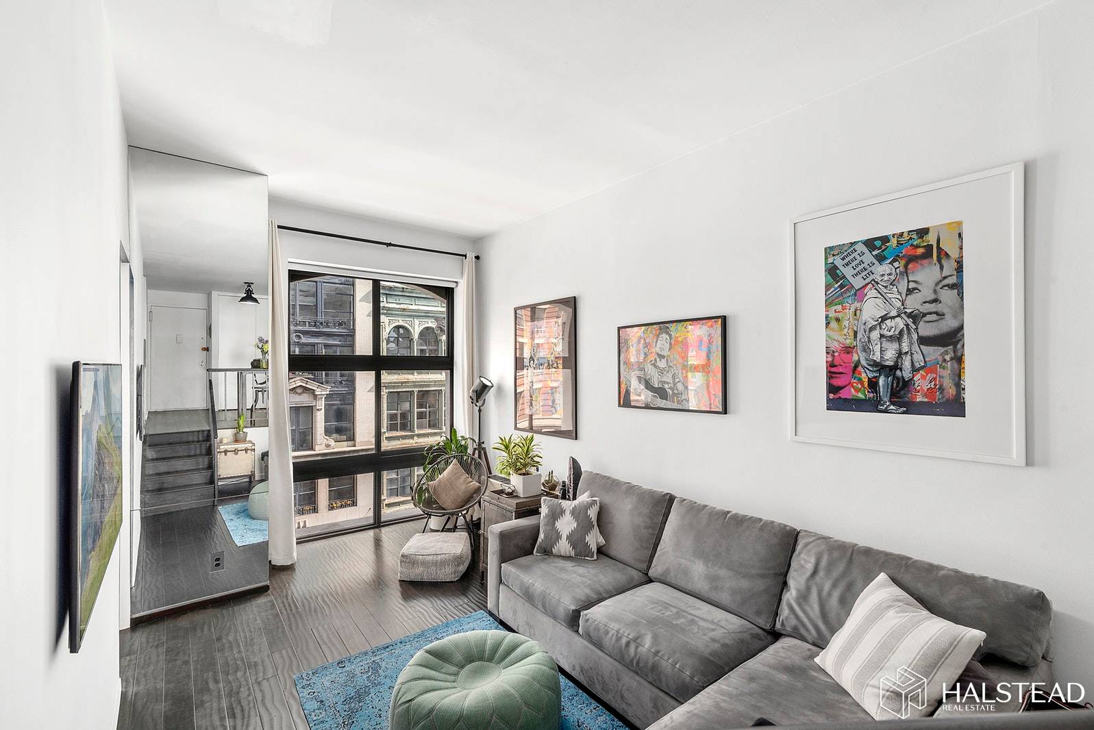 Welcome to this triple mint loft apartment that has a clever design and takes full advantage of the space and natural light.