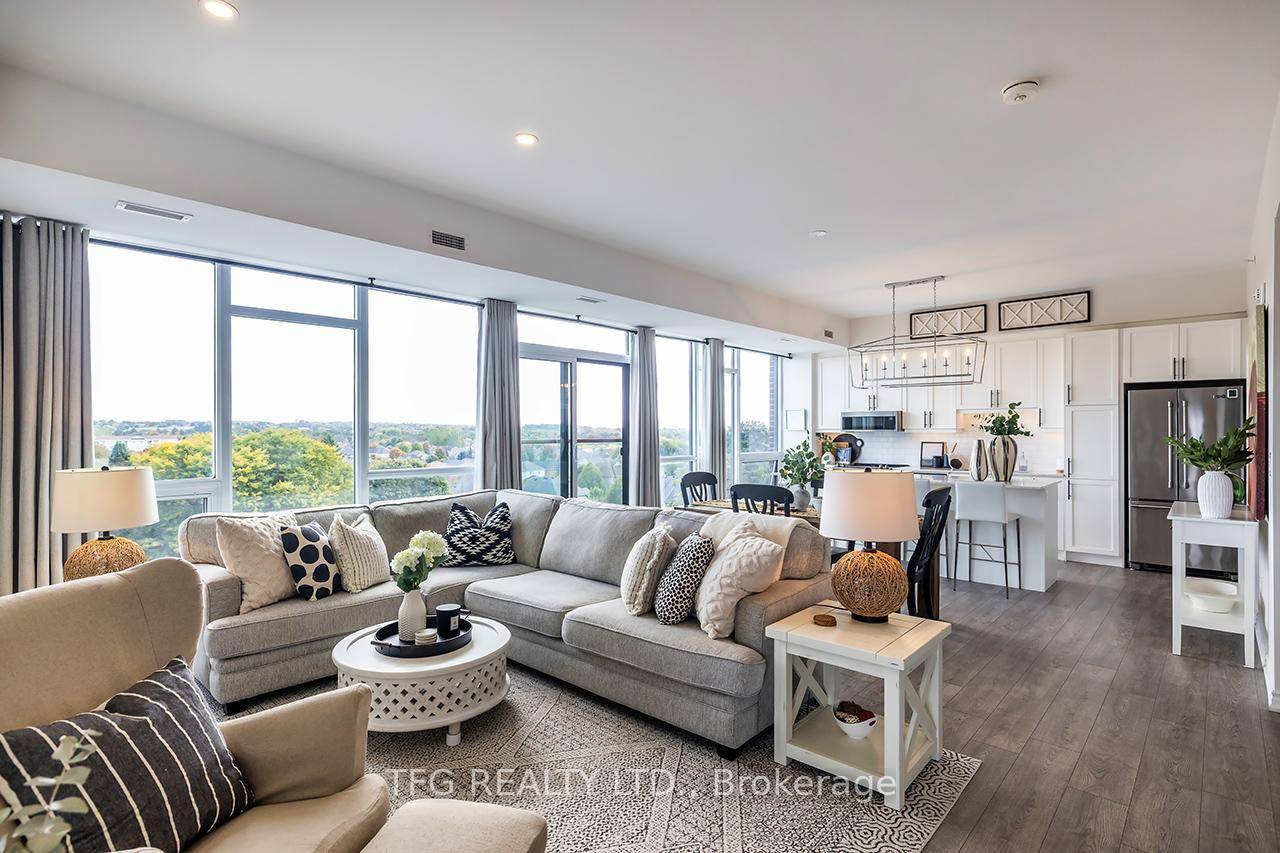 Beautifully updated northeast corner unit on the 5th floor, offering breathtaking views of historic Newcastle village and the serene surrounding countryside.