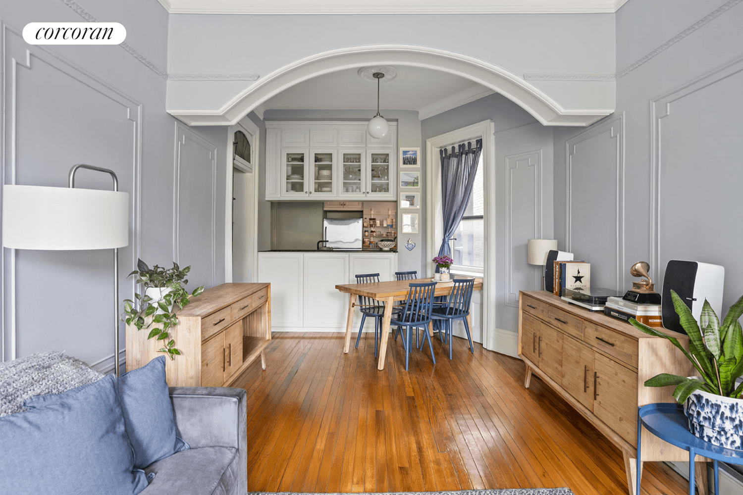 Welcome to Apartment 4R at 232 President Street a sun drenched, fourth floor retreat in a beautifully maintained pre war co op.
