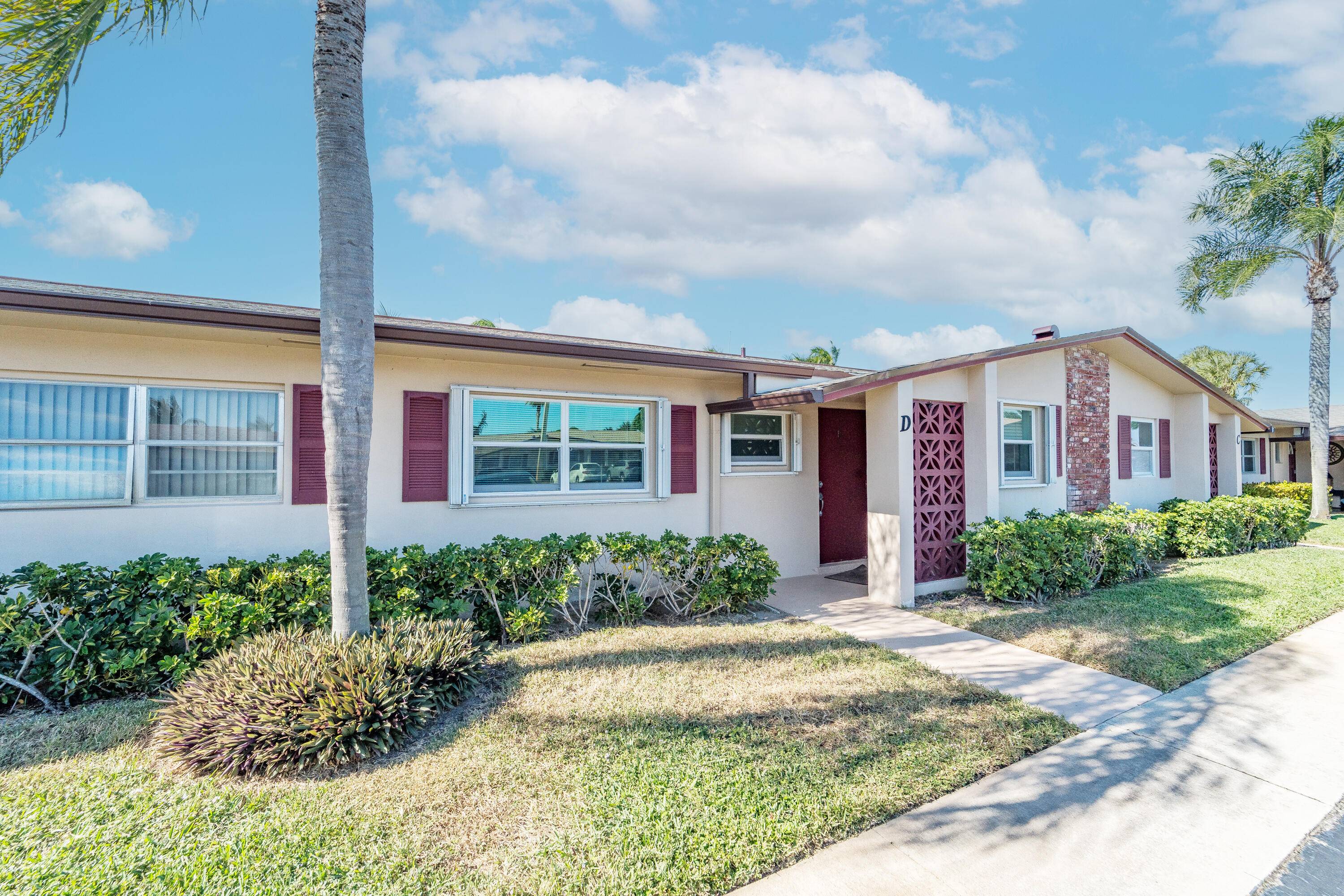 Updated, well maintained 2 bedroom, 2 bathrooms, furnished Townhouse Villa, with Hurricane Impact windows and accordion type shutters.