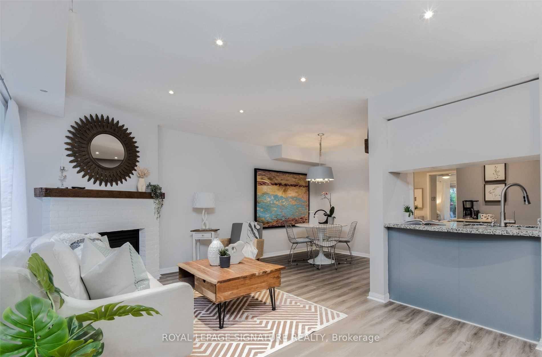 Introducing This Sparkling Clean, Tranquil Two Bedroom Den Townhome With Two Terraces amp ; 1 Parking Spot.