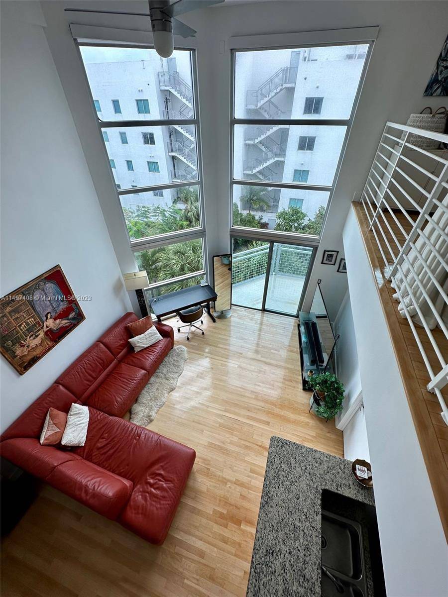 Experience The Exclusivity Of 2 2 Loft In A Boutique Building Nestled In One Of The Most Sought After Areas in Miami Beach w Convenient BEACH ACCESS Across The Street.