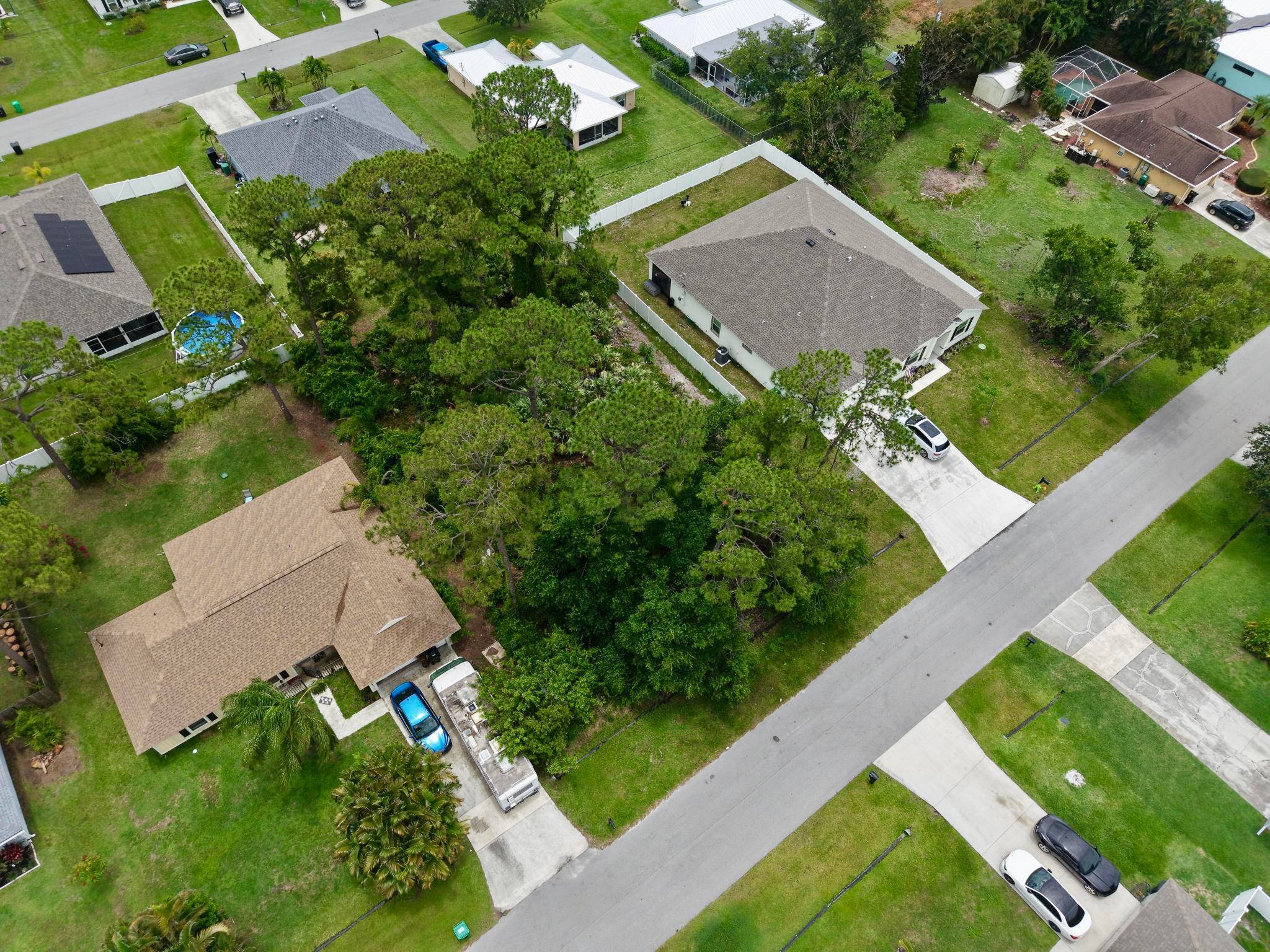 One of the few lots remaining in this desirable neighborhood of Port St.