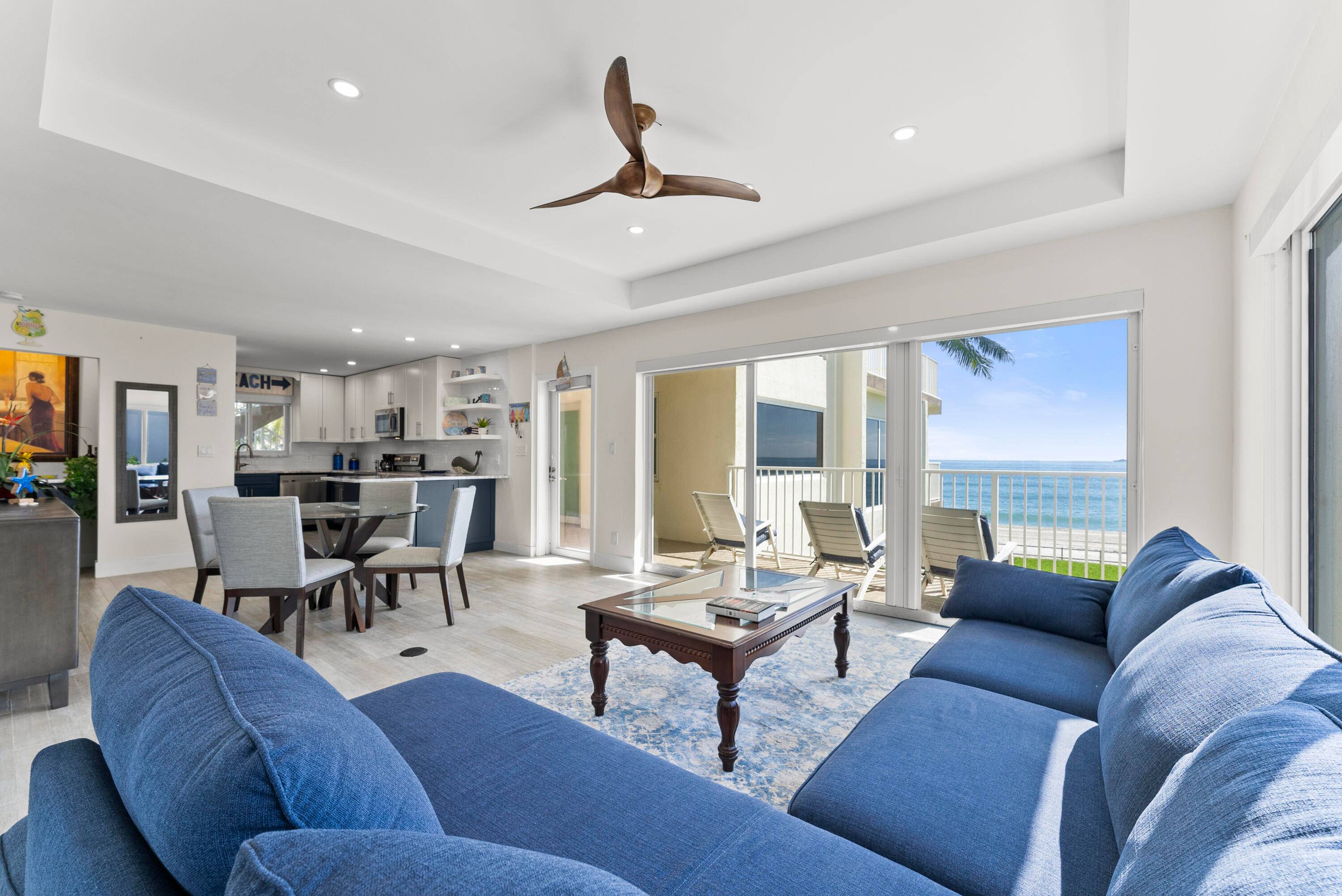 Oceanfront Unit with the most tranquil location.
