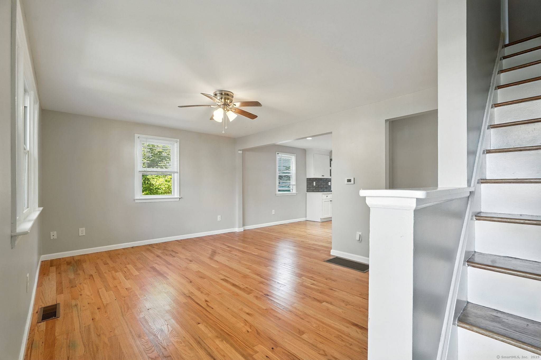 Tucked away on a quiet dead end street in Stratford's South End, 106 General Street blends modern updates with classic Cape charm.
