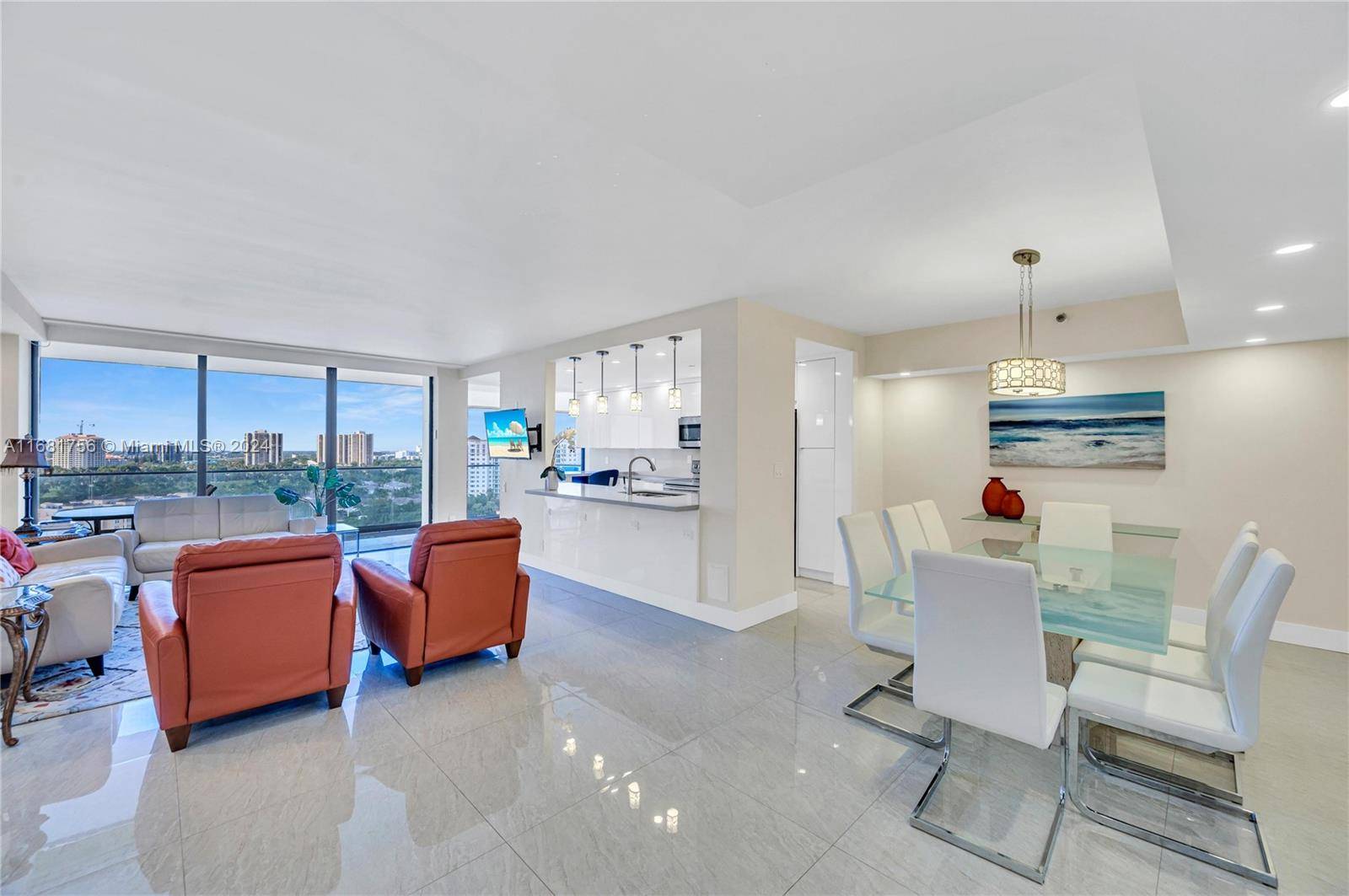 Welcome to this fully renovated 3 bedroom, 3 bathroom, 1600 sqft home in Turnberry Isle Condo !