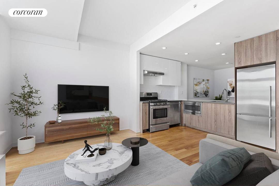 Make Williamsburg your home with this spacious one bedroom apartment with tons of natural light and open views !