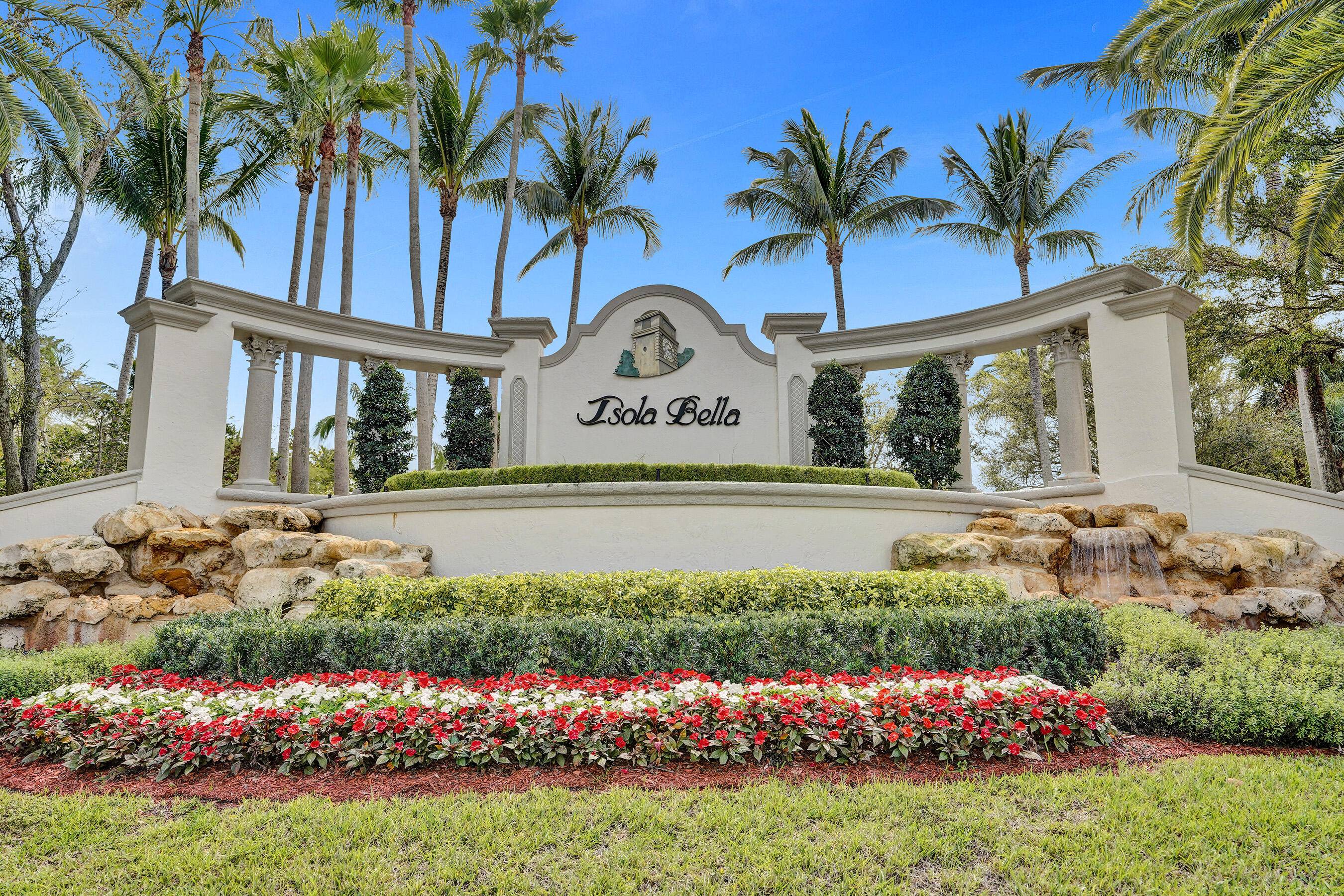 Move in ready, one story 4 bedroom, 3 full bathroom home in the highly sought after gated community of Isola Bella !
