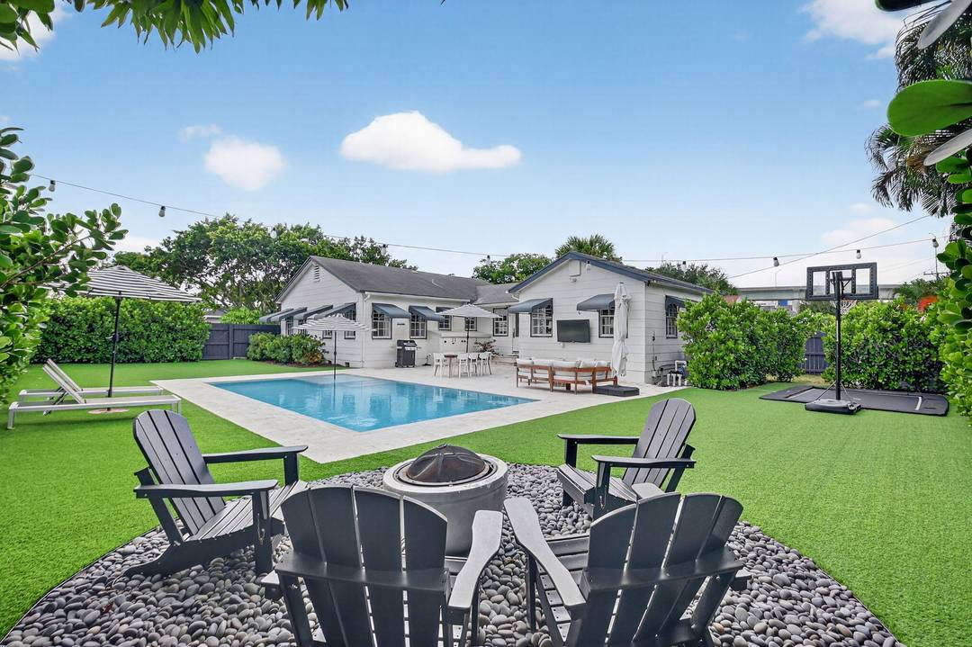 A rare blend of charm, space, and style, this beautifully furnished annual rental is located in one of West Palm Beach's most desirable neighborhoods.