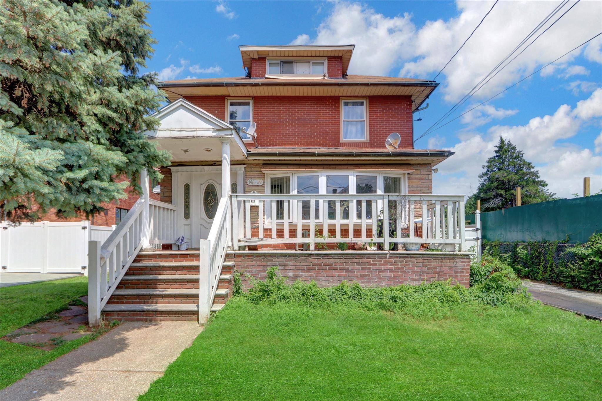 Conveniently located 2 family home.