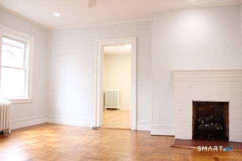Updated two family house with a 2 car garage in the heart of East Rock steps from gourmet markets, restaurants, the Yale Shuttle and public transportation.