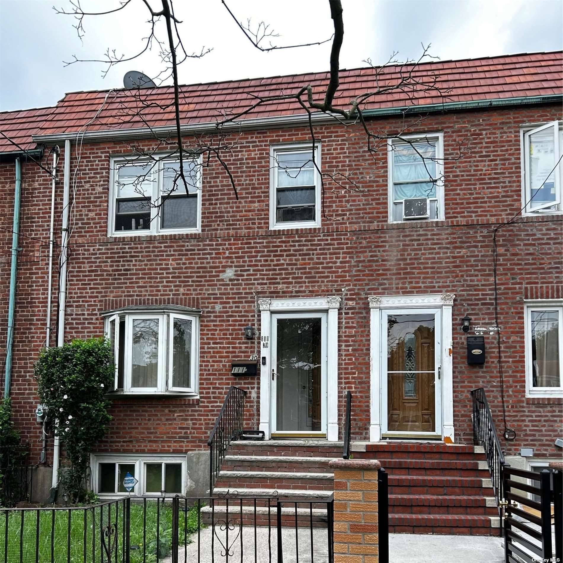 All Brick, Spacious Single Family Home, Featuring 3 Bedrooms, 2 Full Bathrooms, Living Room, Formal Dining, Kitchen and a Full Finished Basement.