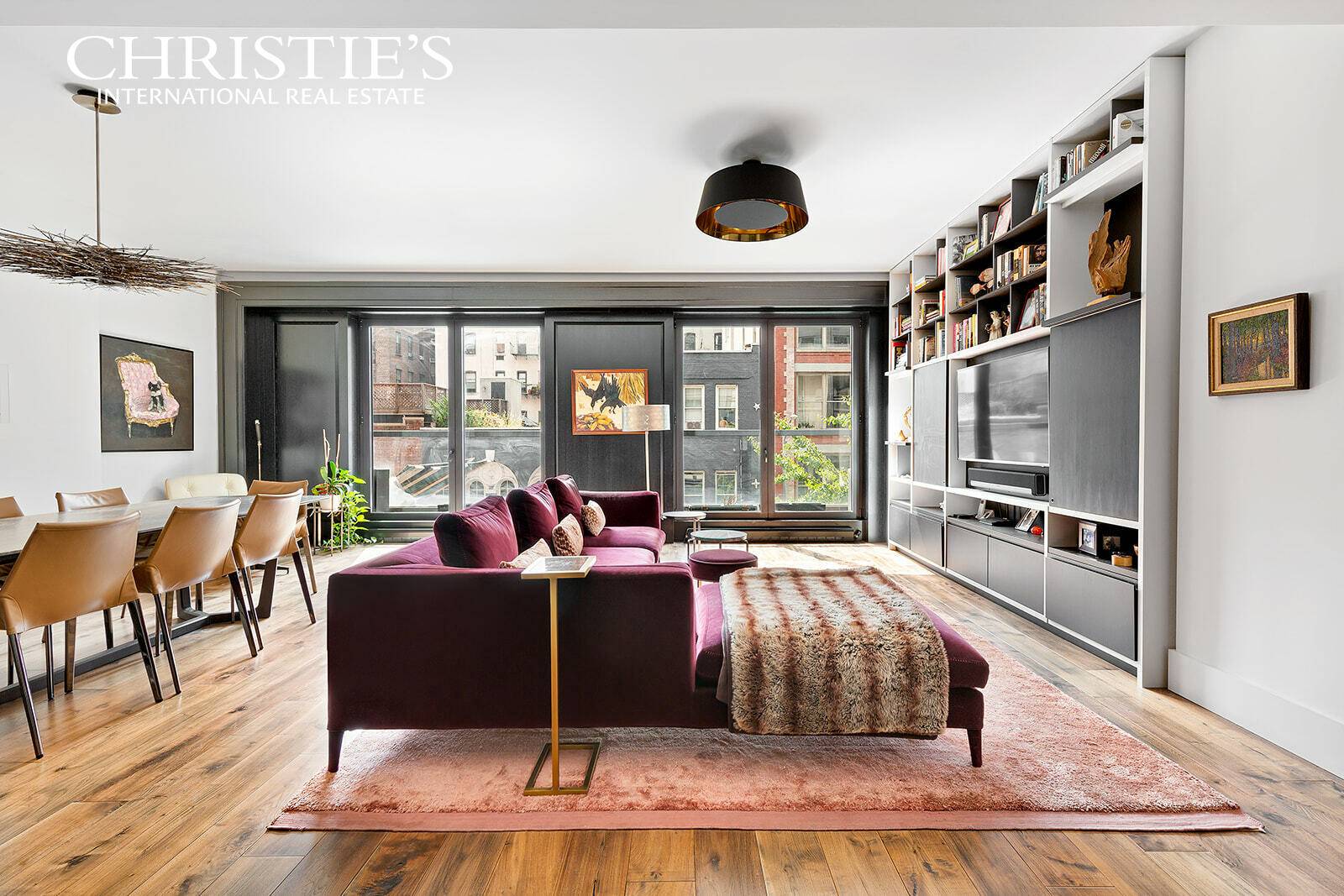 This ultra chic, south facing, 3 bedroom, 3.